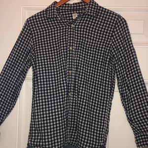 Gap Kids Boys XXL 14-16 plaid long sleeve shirt